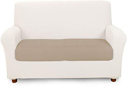 Caleffi - Housse De Canapé extensible – Housse Coussin Canapé Elastique, Douce et Résistante, Lavable et Durable - Couvre Canape en Coton, Polyester et Elasthanne - Protege Canape