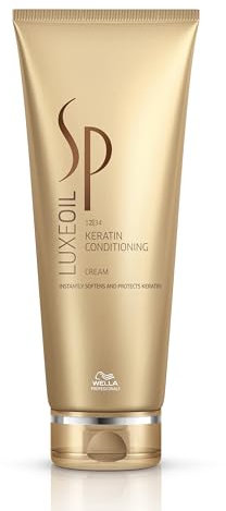 Wella System Professional - Crema Luxe Oil Keratin Conditioning - Linea Sp Luxe Oil Collection - 200ml