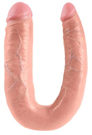 King Cock Flesh Large Double Trouble Dildo