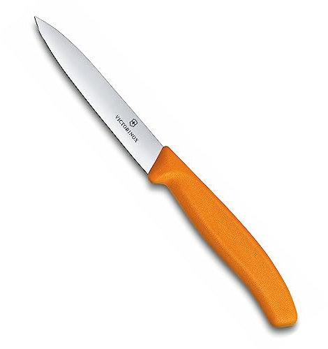 Victorinox V6.7706.L119 Coltello, Acciaio Inossidabile, Arancio, Madiano