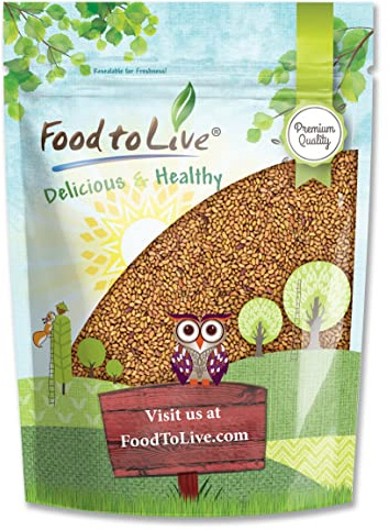 Food to Live Alfalfa Seeds for Sprouting, 1 Pound — Edible Seeds, Pure, Vegan, Kosher, Bulk