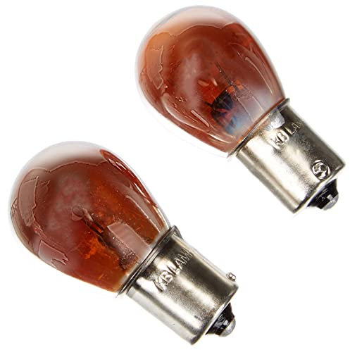 Akhan BAU15S02C - PY21W Verchromte Birne BAU15S 12V 21W (versetzte Pins )