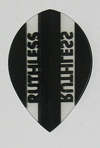 US Darts - 3 Sets (9 Flights) Xtra Strong Ruthless Pear Black Dart Flights