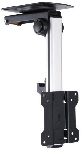 PureMounts PM-SLOPE-23 Tv-Takfäste, Svart, Silver, 100x100-20kg