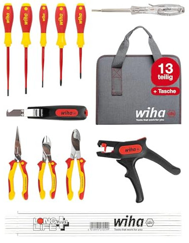Wiha Werkzeug Set Elektriker gemischt 13-tlg. in Tasche (36389)