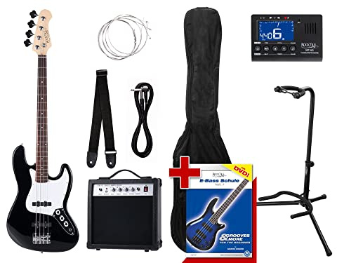 Rocktile Groover's Pack JB E-Bass Black Set II
