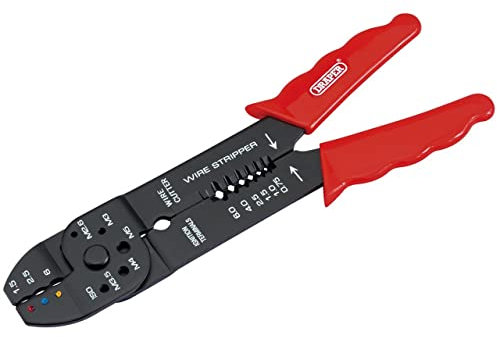 Draper Redline 67652 200 mm 4-Way Crimping Tool , Blue