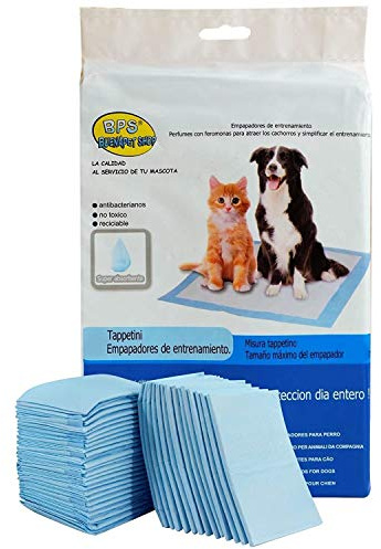 BPS Hygieneunterlagen für Haustiere Trainingssoakers Kohlenstoff-Trainingpads für Haustiere und Welpen Trainingsunterlagen für Welpen Super saugfähig Einzigartige 20 pcs 60 * 90 cm