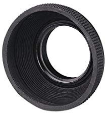 Hama Gegenlichtblende für Standard-Objektive, Faltbar, Einschraubfassung 58 mm, Schwarz