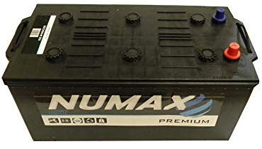 Numax Premium Truck 632 Batterie Poids Lourds, Travaux Publics, Agricoles, 12V 225Ah 1300 Amps (En)