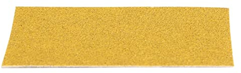 Mirka Papel de lija Gold cierre adhesivo 70x125 mm grano P120 10 piezas | Papel de lija universal P120 cierre adhesivo ideal para yeso masilla aglomerado madera barniz uso profesional