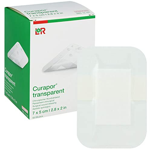 CURAPOR Wundverband transparent 7x5cm steril, Lohmann & Rauscher, 50er Pack