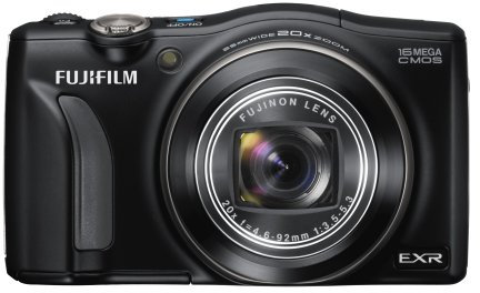 Fujifilm FINEPIX F750EXR, Fotocamera Digitale 16 MP, Sensore CMOS EXR, Zoom 20x 25-500 mm, Colore Nero