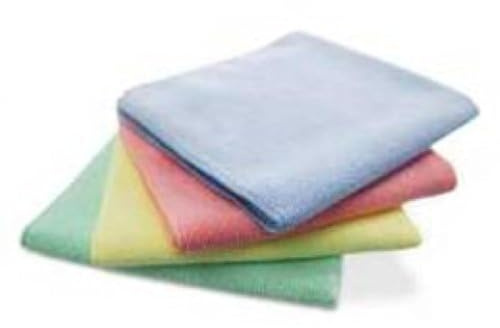 Vileda Micro Tuff plus - Panno in microfibra, 38 x 38 cm, colore: Verde