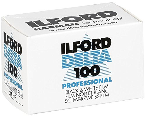 Ilford Delta 100 Professional Schwarz-Weiß-Film, ISO 100, 35 mm, 24 Belichtungen (1780602), schwarz/weiß