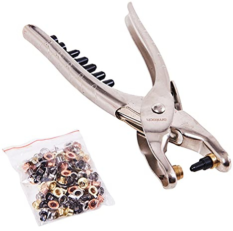 Amtech B1450 INTERCHANGEABLE HOLE PUNCH & EYELET PLIER