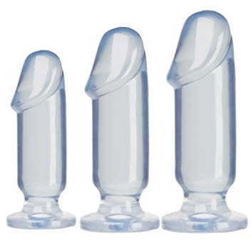 Doc Johnson Crystal Jellies Anal Starter Kit Clear, Farblos, 1 stück