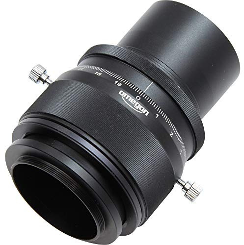 Omegon Okularauszug Helikal 2'' Schneckenfokussierer - Teleskop-Accessoire für Astrofotografie - Mittelstufe - Erwachsene - Astronomie-Enthusiasten, Erfahrene Astrofotografen
