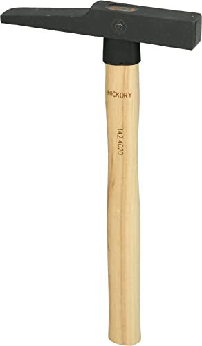 KS Tools 142.4020 - Martillo de electricista, forma francesa, peso de la cabeza 200 g