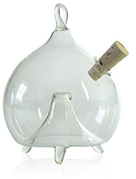 Fliegenfalle zum Stellen und Hängen d 6cm mundgeblasen handgeformt Lauschaer Glas das Original
