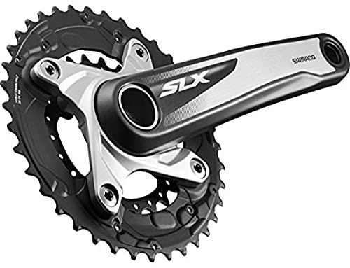 KRG Shimano SLX 22/36 Zähne 175mm; FC-M677 ,ohne. KSS,sw/si Hollowtech II