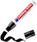 edding 850 Permanentmarker - schwarz - 1 Stift - Keil-Spitze 5-15 mm - für breite Markierungen - wasserfest, schnell-trocknend, wischfest - für Karton, Kunststoff, Holz, Metall, Glas