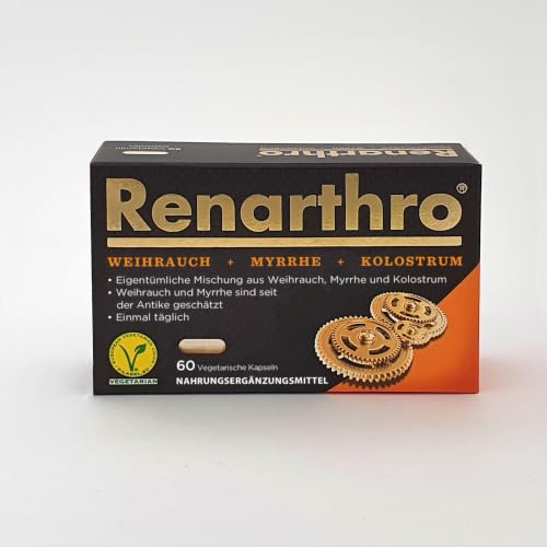 Renarthro®- 60 kapseln - patentierte Formel aus Weihrauch, Myrrhe und Kolostrum