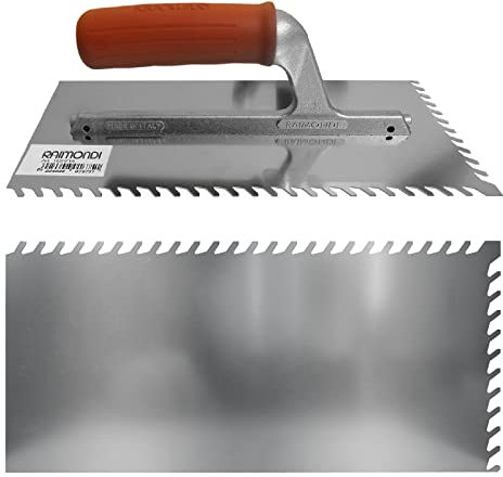 Raimondi – Frattone dentellato obliqua 6 mm manico gomma 28 x 13 mm