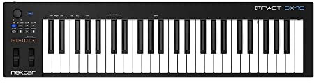 Nektar Impact GX49 USB MIDI Controller Keyboard with Nektar DAW Integration