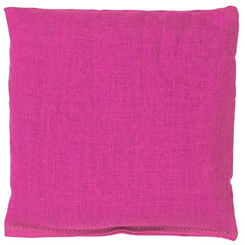 Leinsamenkissen 12x12cm pink - Wärmekissen & Kältekissen - Körnerkissen