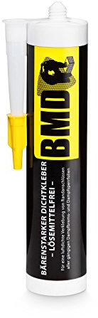 BMD Dampfsperren Folienkleber Mur | 1 Kartusche | 310ml | Dampfbremsen | lösemittelfreier Dichtkleber nach DIN 4108 & ENEV | Made in Germany