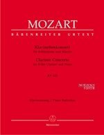 KONZERT B-DUR KV 622 - KLAR ORCH - arrangiert für Klarinette in B - Klavier [Noten / Sheetmusic] Komponist: MOZART WOLFGANG AMADEUS