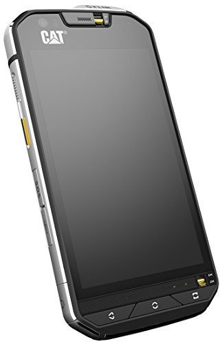 CAT PHONES 77333 S60 Outdoor (11.9 cm (4.7 Inches) Smartphone, Thermal Imaging Camera, Dual SIM, 13 Megapixels, 32 GB Memory, 3GB RAM, Android Marshmallow) Black