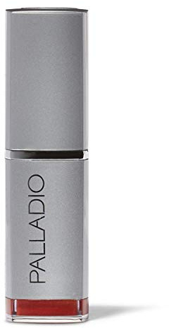 Palladio Herbal Lipstick, Rich Pigmented and Creamy, Infused with Aloe Vera, Chamomile & Ginseng, Prevents Lips from Drying, Combats Fine Lines, Long Lasting Lipstick, Toasted Orange