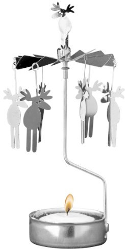 Pluto Produkter Elch drehbarer Kerzenhalter