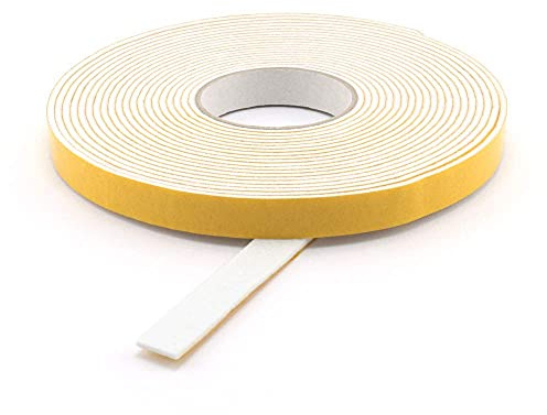 GleitGut rouleau feutre 3 mètre patin feutre autocollant patin meuble blanc 20 mm de large