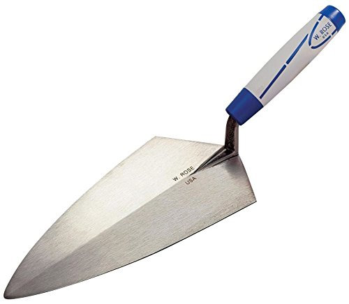 Kraft Tool Co. 12 Philadelphia Brick Trowel with Soft Grip Handle