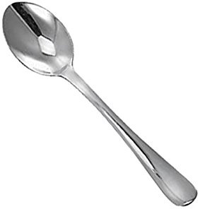 Esmeyer 156-011 Moccalöffel Sylvia aus Edelstahl 18/0 poliert 6 Stück, Silber, 1.7 x 0.4 x 0.4 cm, 6 Einheiten