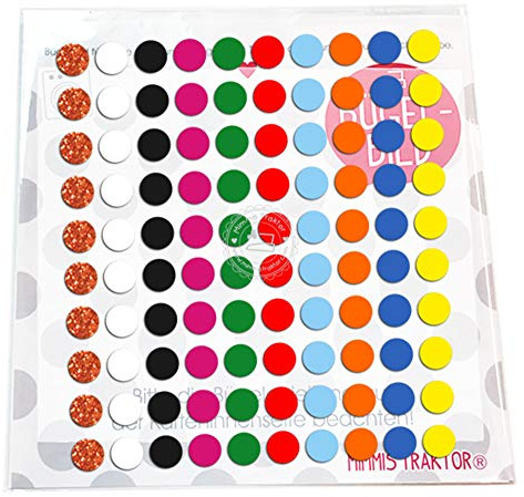 Bügelbild KONFETTI ca. 100 Punkte 1 cm Farben gemischt Abbildung = Symbolfoto Flockfolie Aufbügler Applikationen Bügelsticker für Stoffe Textilien Kinder zum Aufbügeln Flicken