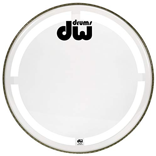 Drum Workshop Beschichtetes Transparentes Bassdrum‑Fell, 26 (66,04 cm)