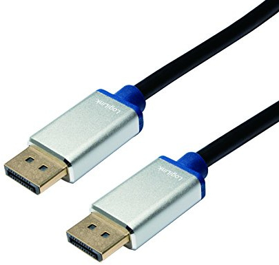 LogiLink BDPM15 Blister Premium Display Port Cable, 1.5 Meter Length, 1.5 Meter Length