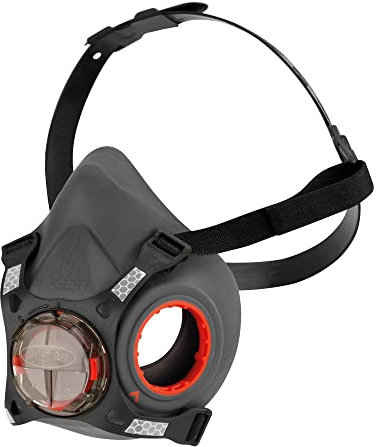 JSP Force8 Half-Mask Medium size, only Compatible PressToCheckFilters P3, ABEK1 P3, A2 P2 (BHT003-0L5-000)