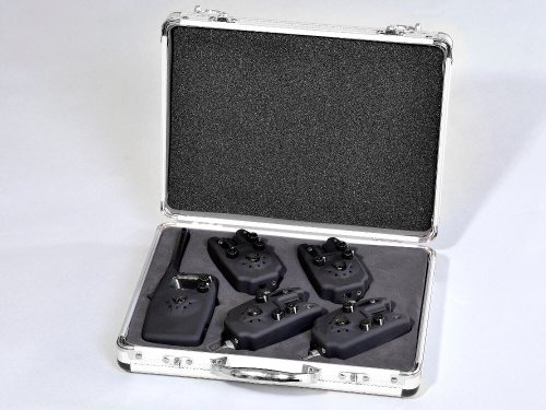 MK-Angelsport Digital Funk Bissanzeiger Set 4 + 1 Ampelfarben Set