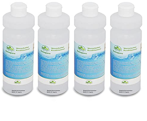 JaTop Wasserbett Conditionierer (2 Liter (4 Flaschen a 500ml))