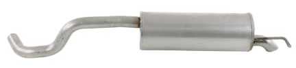 WALKER 24136 Endschalldämpfer ohne Anbauteile Kompatibel mit SKODA ROOMSTER 5J 6Q7253609G 6Q7253609M | Kompatibel mit: SKODA ROOMSTER, ROOMSTER Praktik