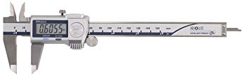Mitutoyo 500-762-20 Messschieber, Digimatic, 0-6 Zoll, IP67 Kühlmittelfest, 5 Zoll 0/01 mm mit SPC