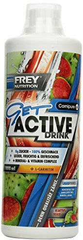 Frey Nutrition Get Active Drink - Kaktus-Feige, 1er Pack (1 x 1 kg)
