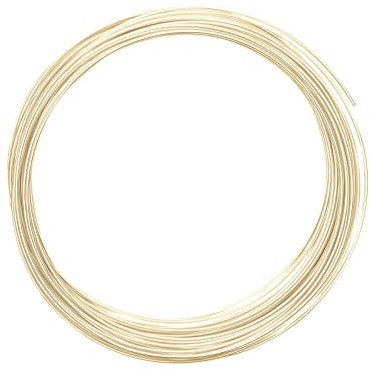 Vaessen Creative 24239-021 Aludraht Schmuck, Biegsam, Aluminium, perlen, 1 mm x 10 m