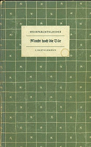 Macht hoch die Tür.