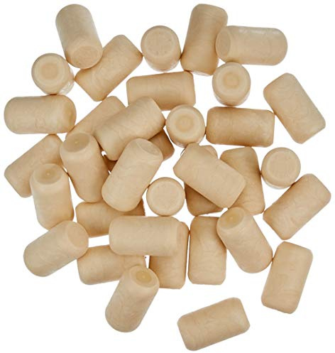STELPLAST Pack de 100 Bouchons synthétiques Bouteilles 22x38ème Mobilier de Table